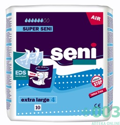 Подгузники для взрослых Супер Сени (Seni )Extra Large N10