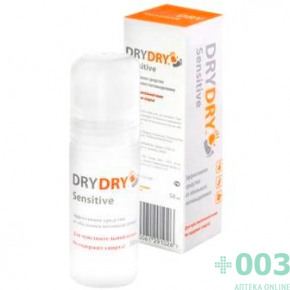 Драй Драй (Dry Dry) Sensitive средство от обильного потоотделения для чувствительной кожи 50мл